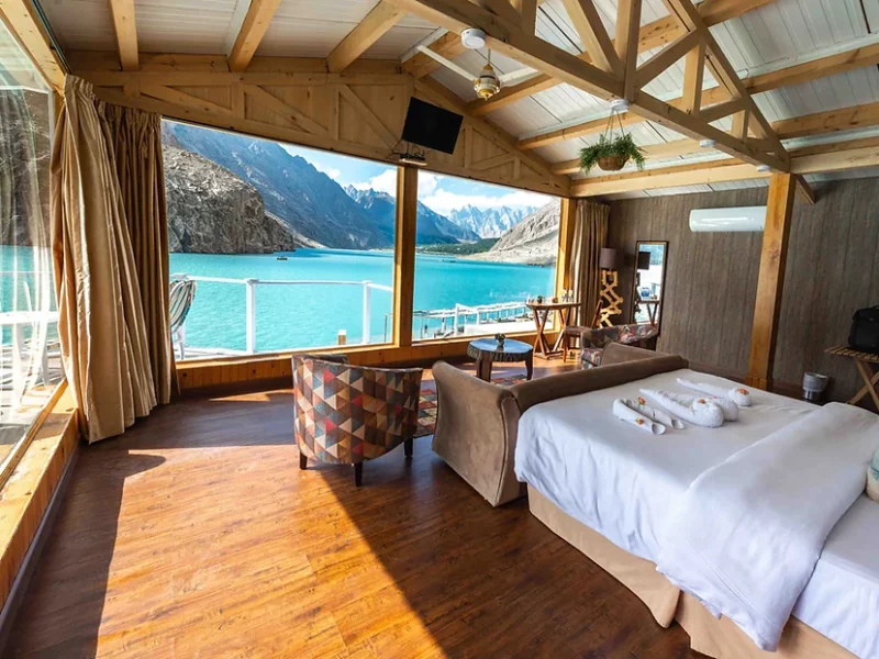Presidential suite at Luxus Attabad Lake